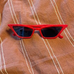 Red sunglasses
